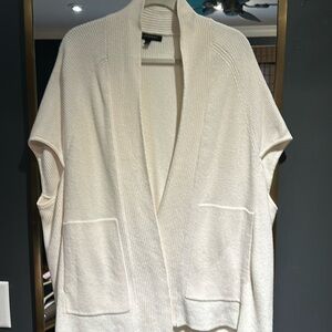 Banana Republic Oversized Cream Shawl Cape Sweater-Size XS/S
